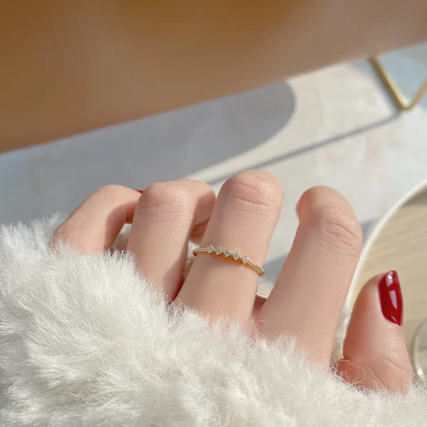 Alicia 14k Gold Plated Ring